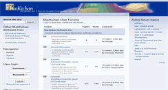 Desktop Screenshot of forum.mackichan.com